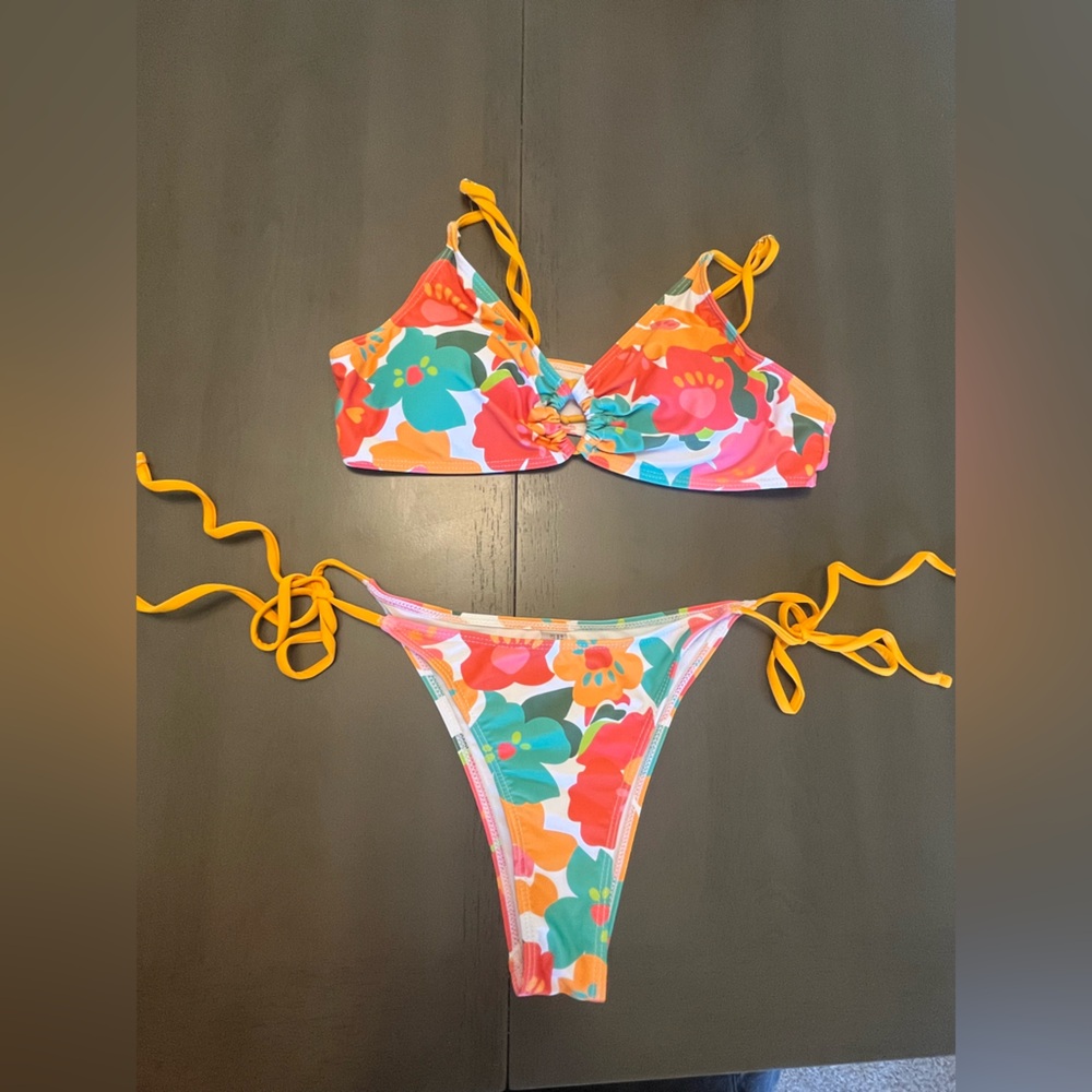 Colorful Floral Women’s Bikini